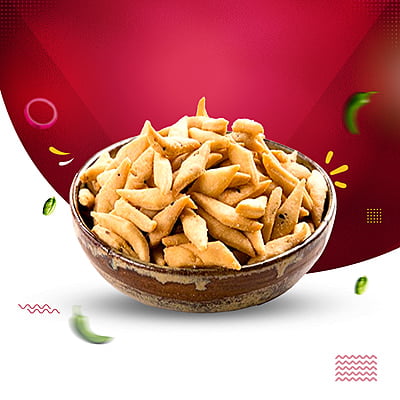 Aata Nimki in sudhh desi ghee